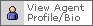 View Agent Profile/Bio